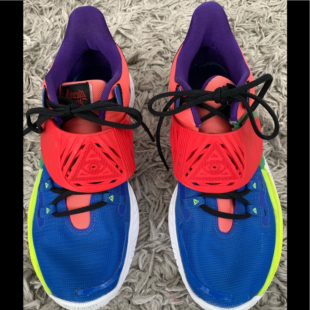 Kyrie Irvin multi colored sneakers (Rare find)